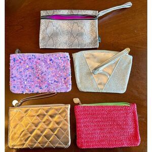IPSY - NWOT - Bundle of Five (5) Ipsy Glam Bags Never Used. Bags Only.